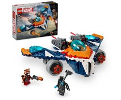 LEGO SUPER HEROES MARVEL - LE WARBIRD DE ROCKET CONTRE RONAN #76278 (0124)
